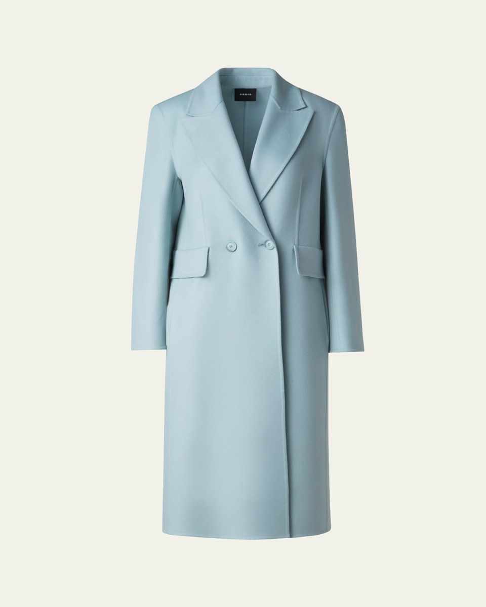 Zelda Cashmere Double-Breasted Coat
